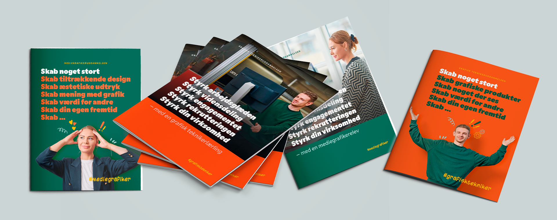 Brochurer grafisk tekniker og mediegrafiker 2025