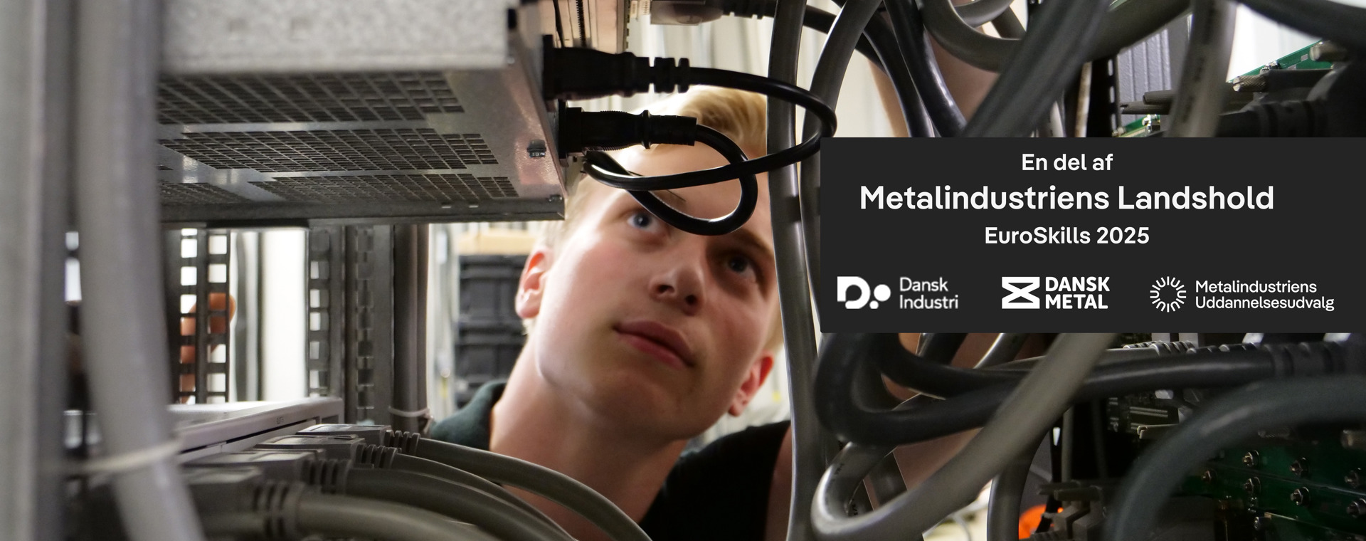Elektronikfagtekniker David på 21 træner i Flyvevåbnet for at vinde ...
