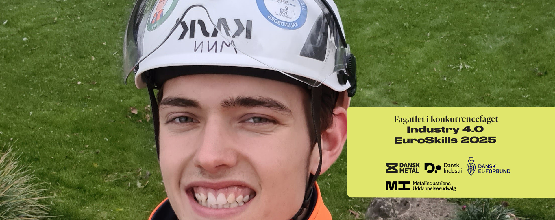 Malthe Naundrup Nielsen er fagatlet i konkurrencefaget Industry 4.0