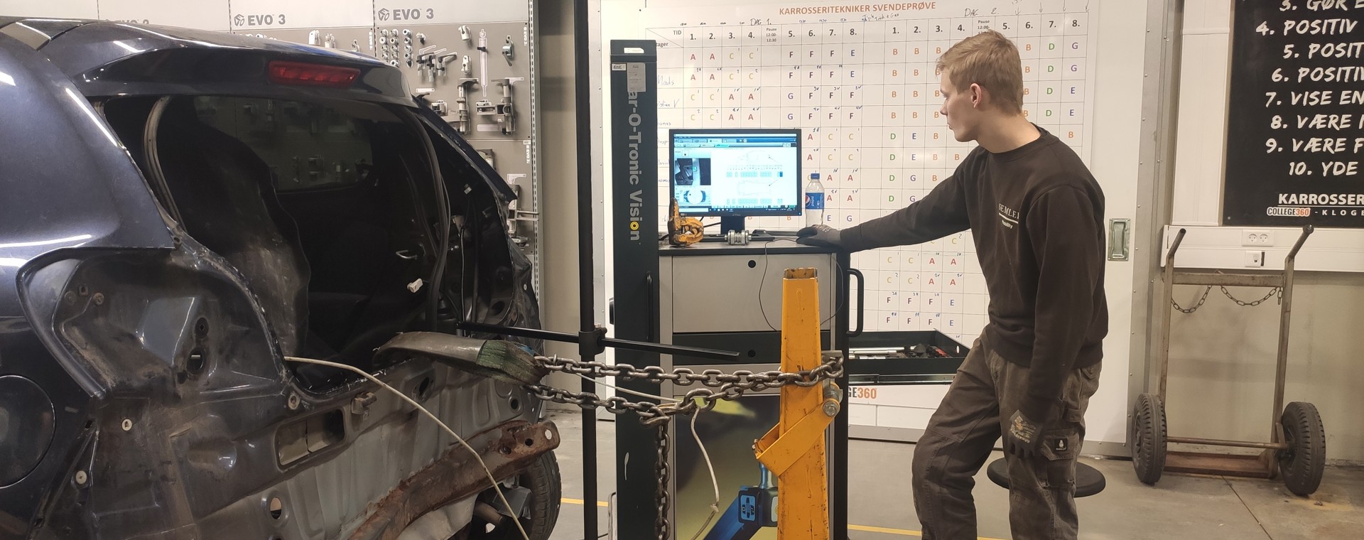 Karrosseritekniker Michael Bolsvig Hansen