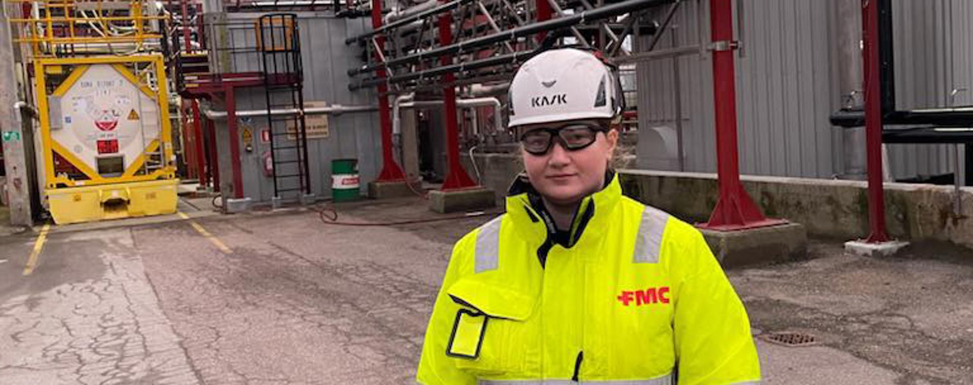 Dana Procesoperatør Med Sikkerhedsbriller